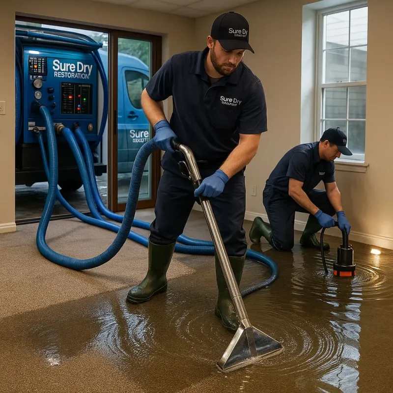 Water Extraction and Removal process in Bernardston, MA